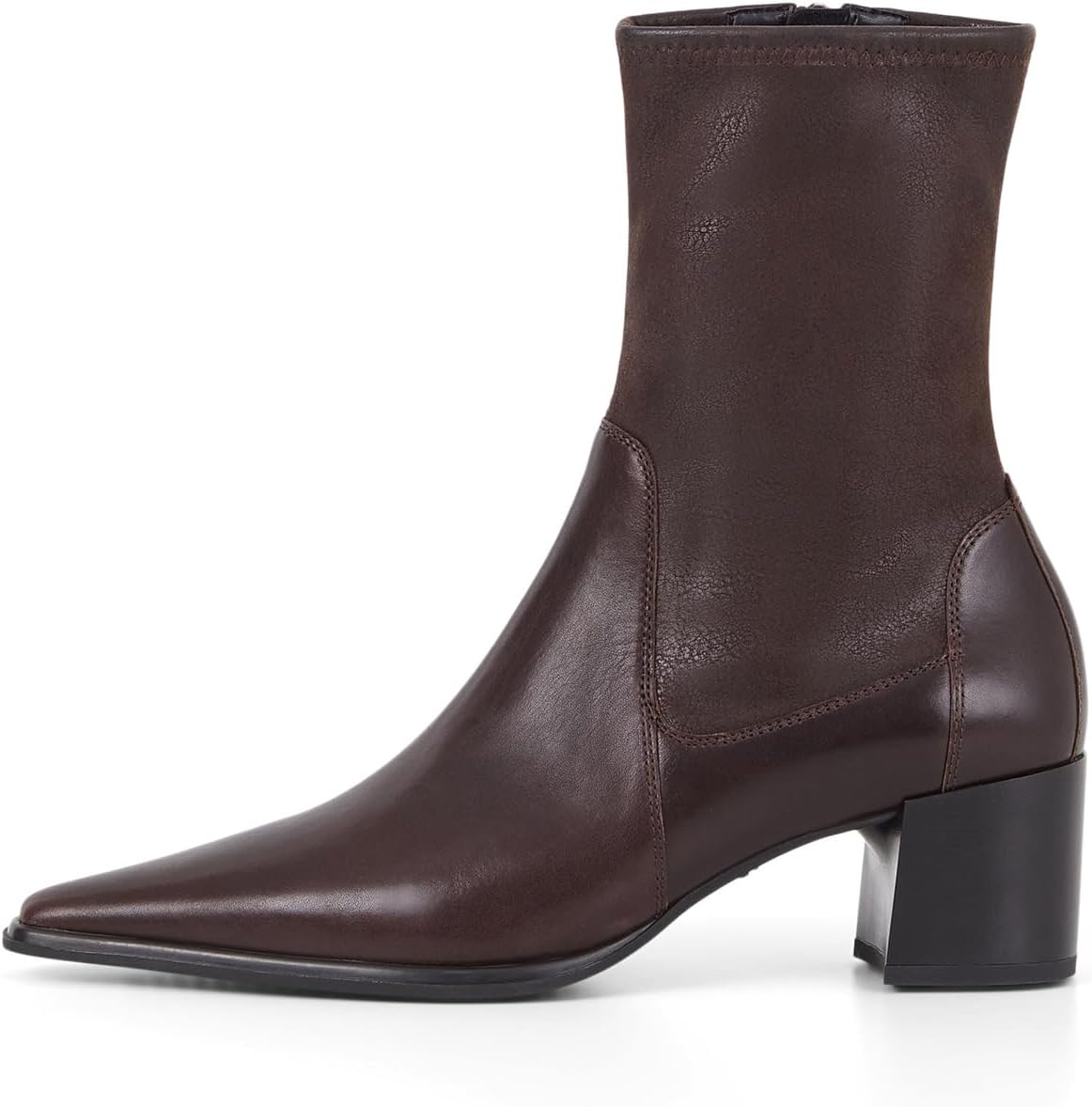 Туфли Vagabond Shoemakers Giselle Leather Stretch Bootie, цвет Chocolate — фото 2