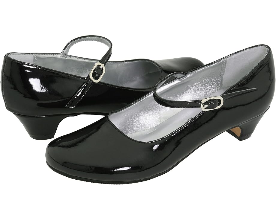 

Детские туфли Nina Kids Seeley (Little Kid/Big Kid), Black Patent