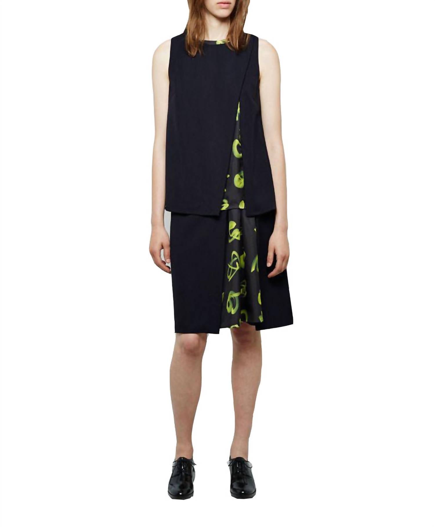 

Шерстяная майка с разрезом черного цвета 3.1 Phillip Lim