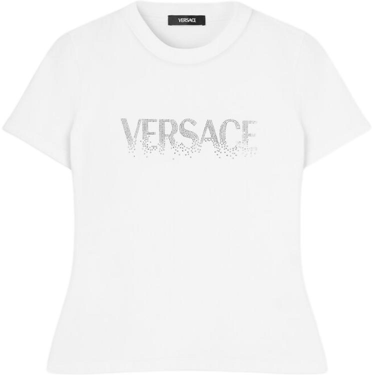 

Футболка с логотипом VERSACE, белый