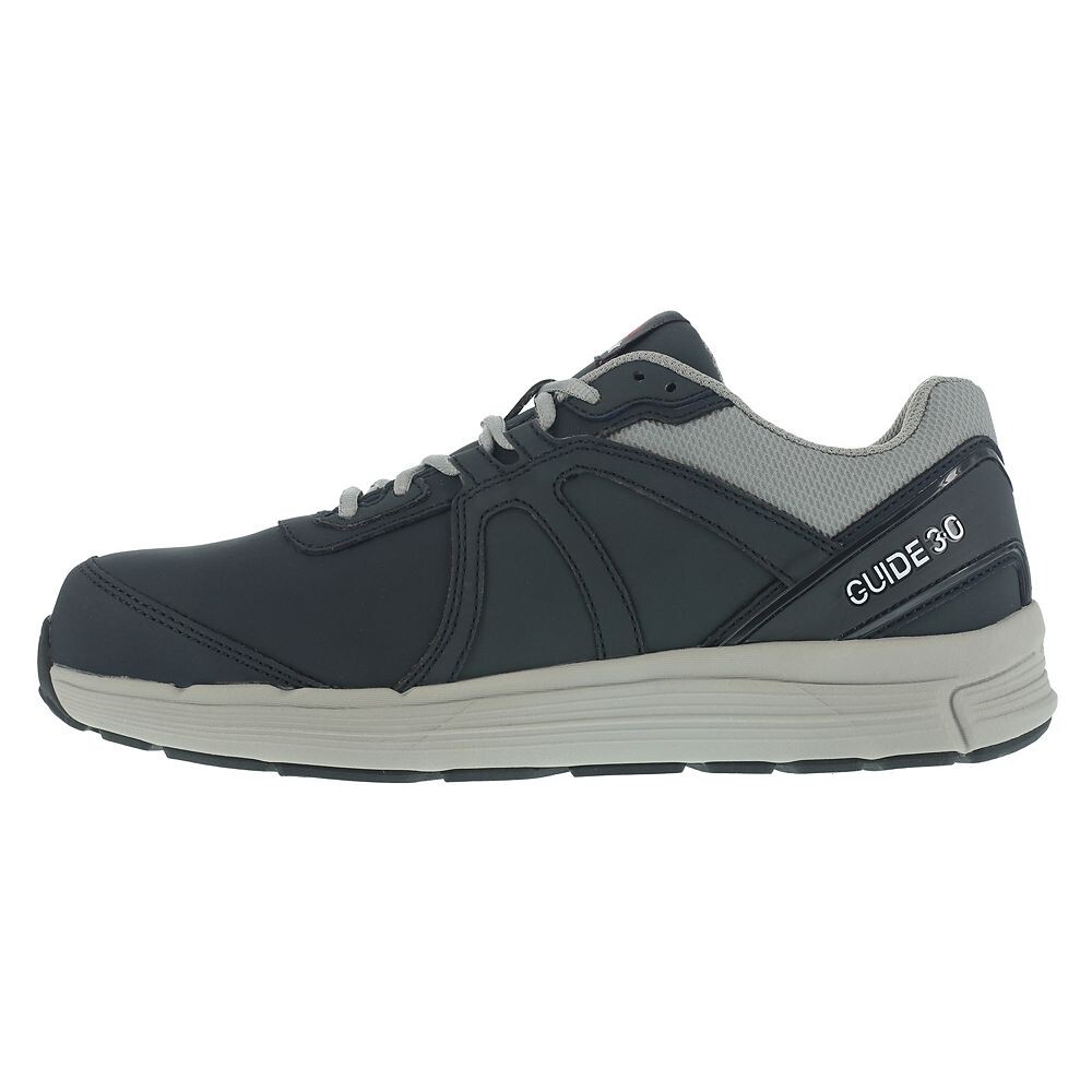 Мужские кроссовки Reebok Guide Work со стальным носком EH, цвет Navy Gray — фото 2