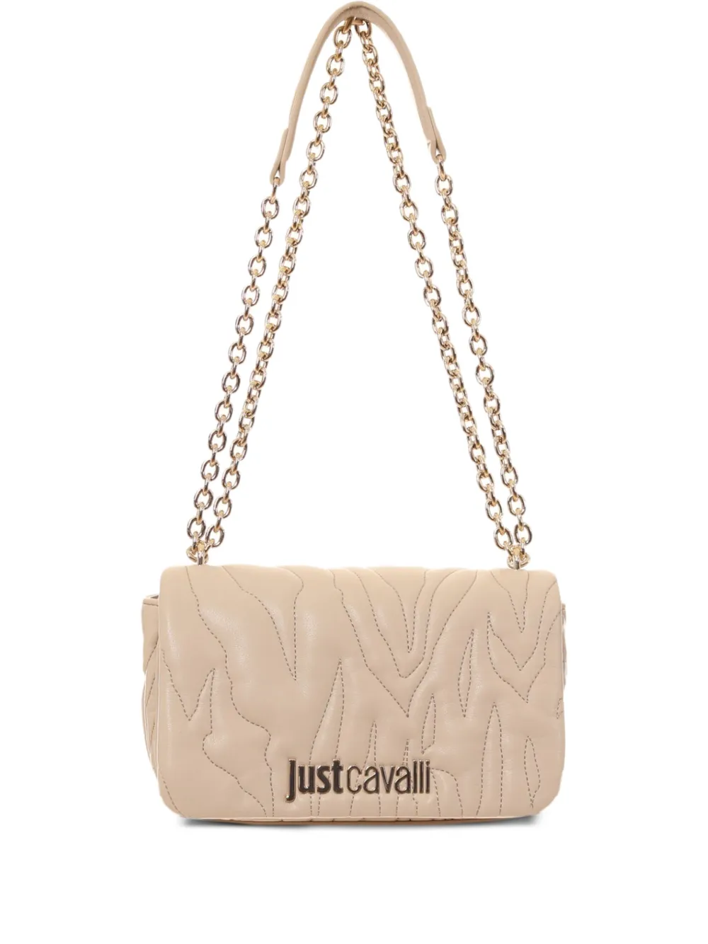 

Стеганая сумка на плечо с цепочкой Just Cavalli, нейтральный