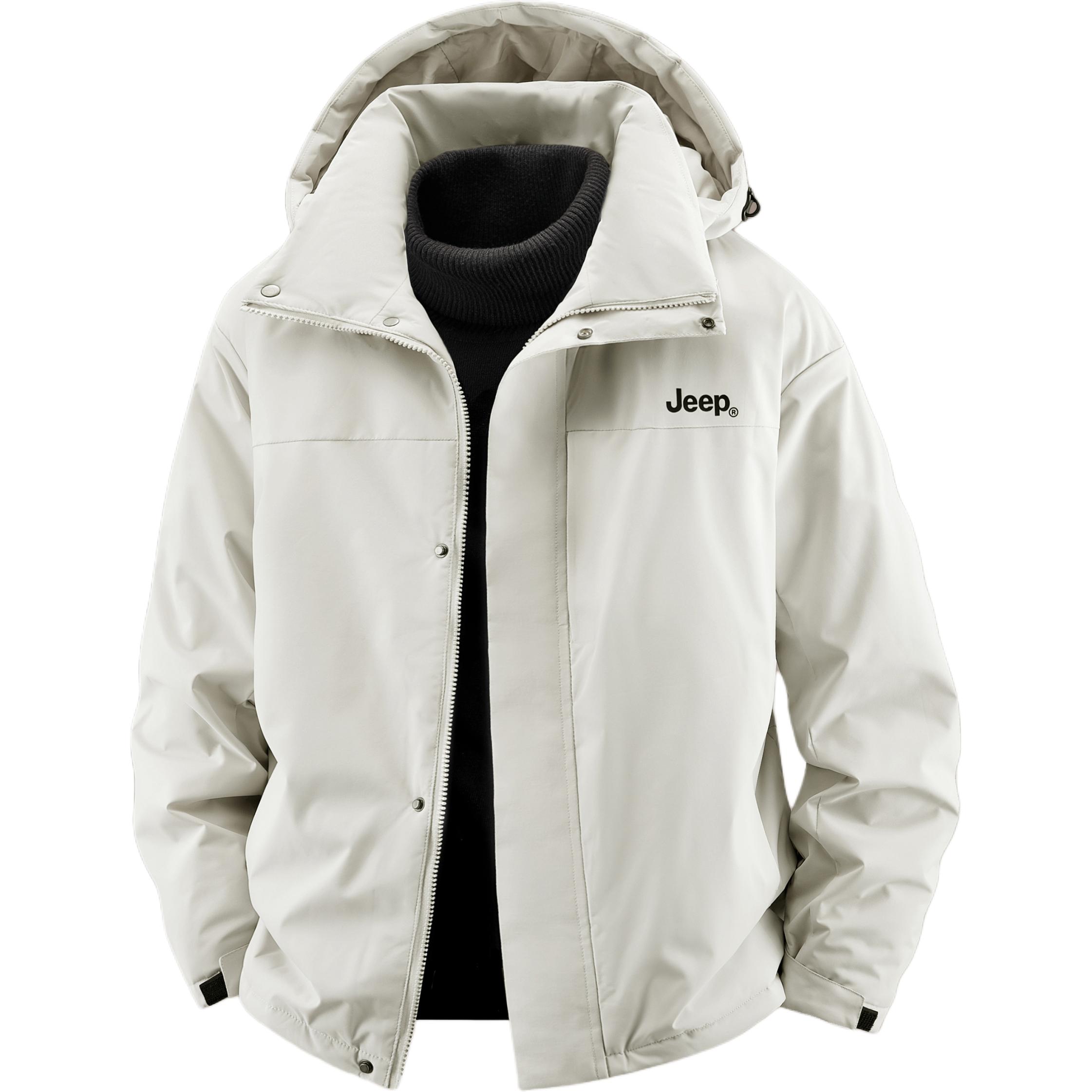 

Пуховик Unisex из коллекции Classic Collection Jeep, экрю