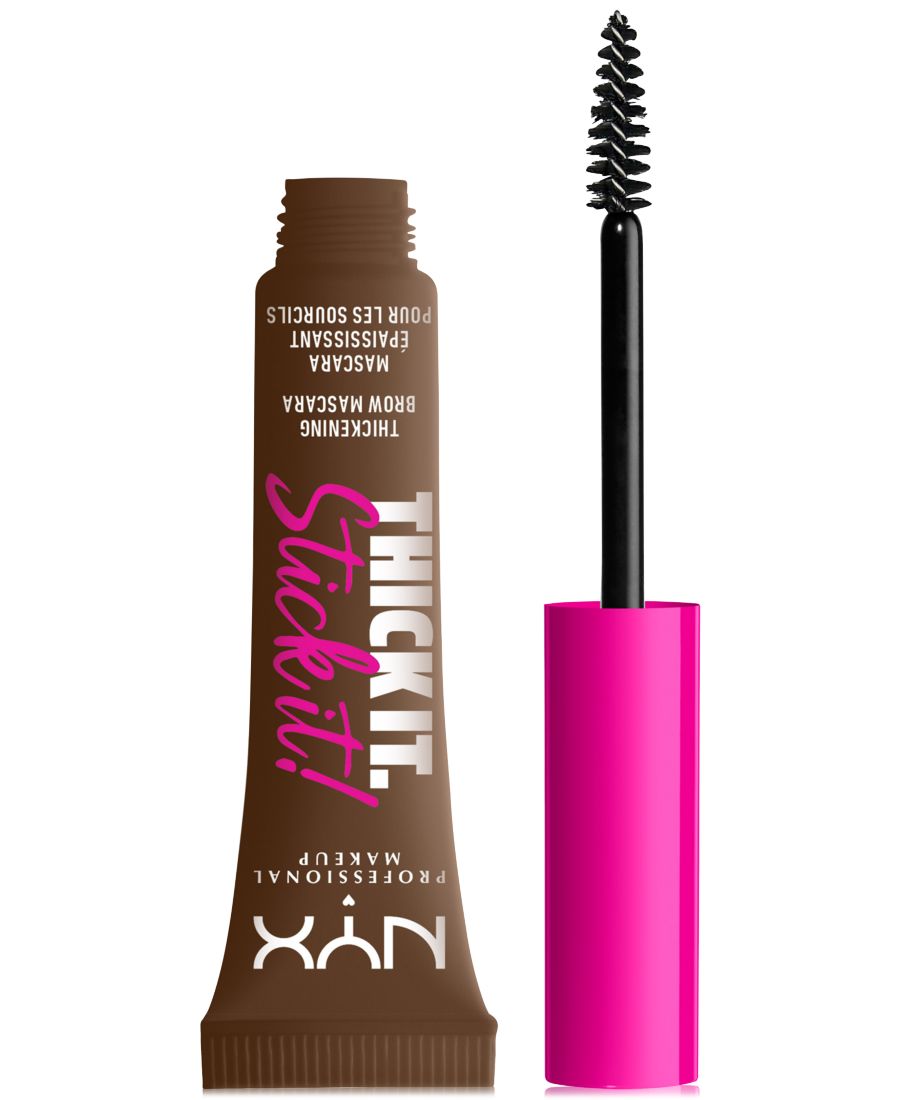 

Утолщающая тушь для бровей Thick It. Stick It NYX Professional Makeup, цвет brunette