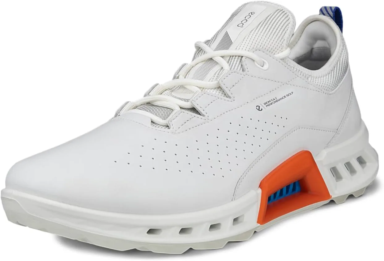 Мужские кроссовки ECCO Biom C4 Gore-Tex водонепроницаемые, белый/синий — фото 2