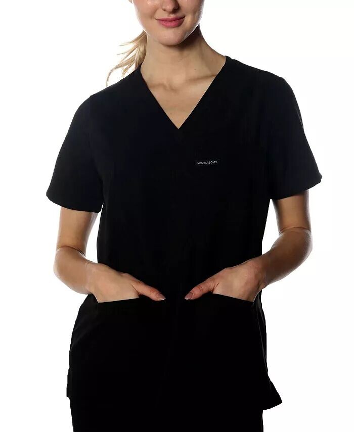 

Женский топ Siena Scrub Members Only, черный