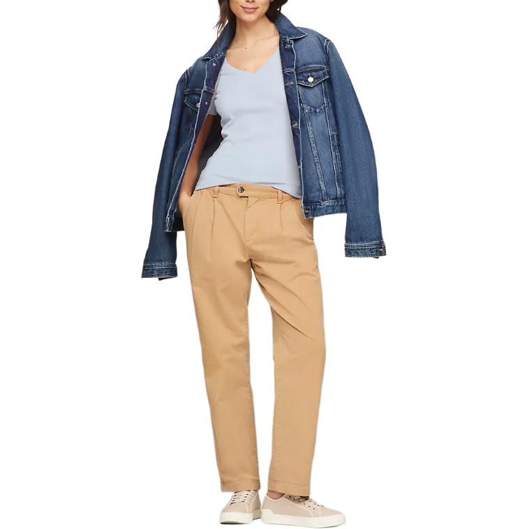 Футболка Tommy Hilfiger Regular Women's, светло-синий — фото 2