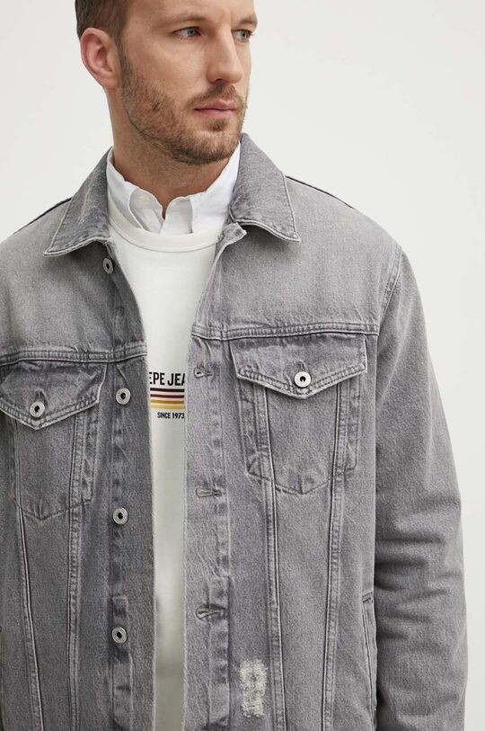 

Джинсовая куртка Pepe Jeans, серый