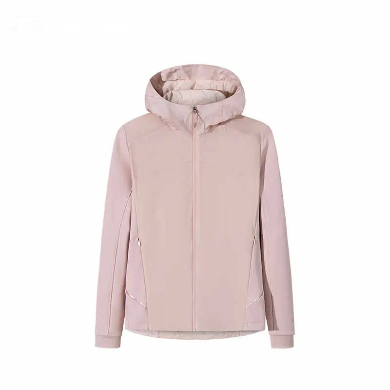 

ANTA Пуховик женский матовый таро розовый, Ice Taro Pink
