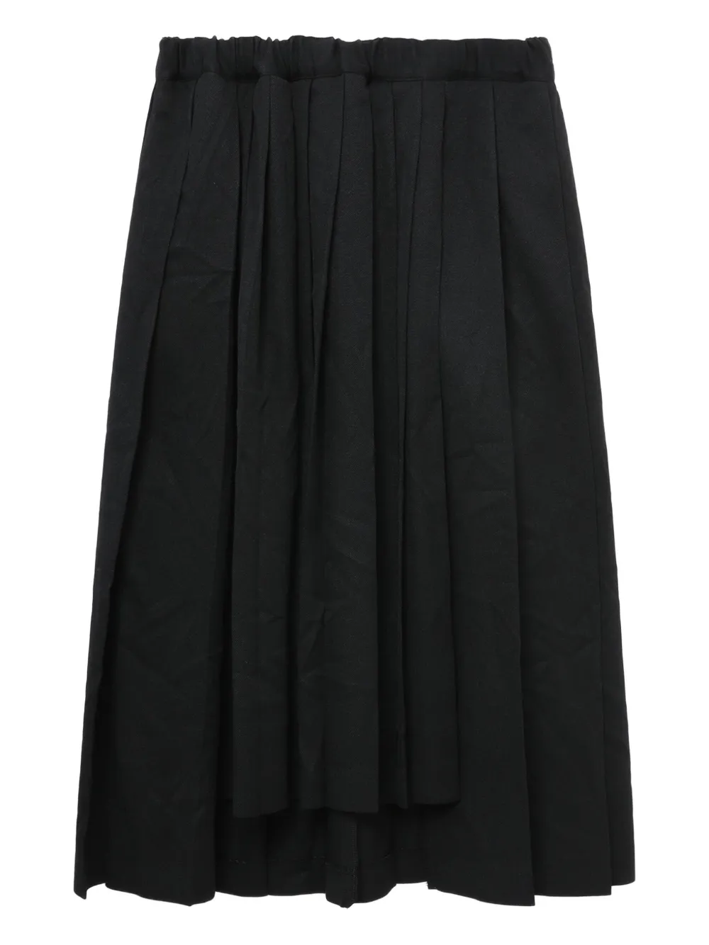 

Плиссированная юбка миди Black Comme Des Garçons, черный