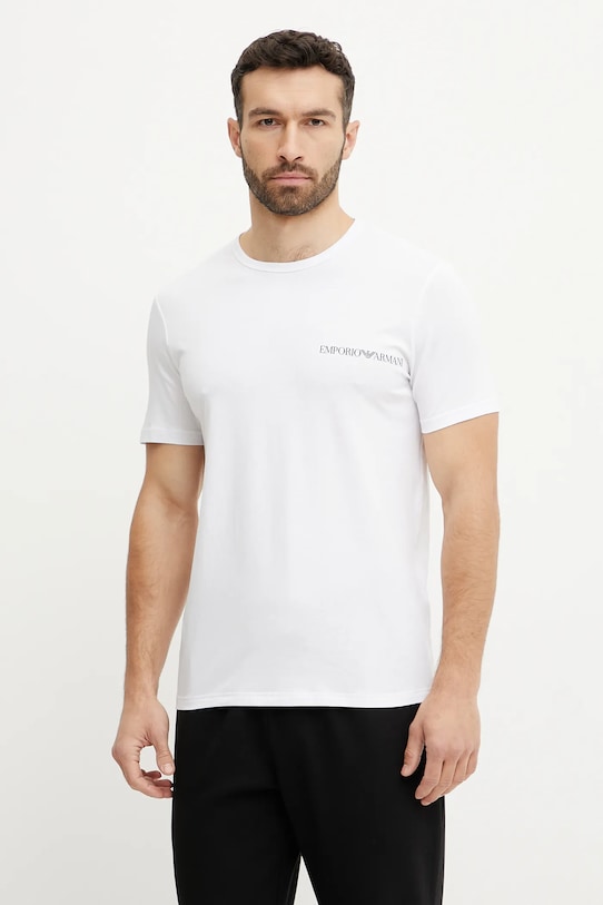

Футболка Lounge 2 шт Emporio Armani Underwear, белый
