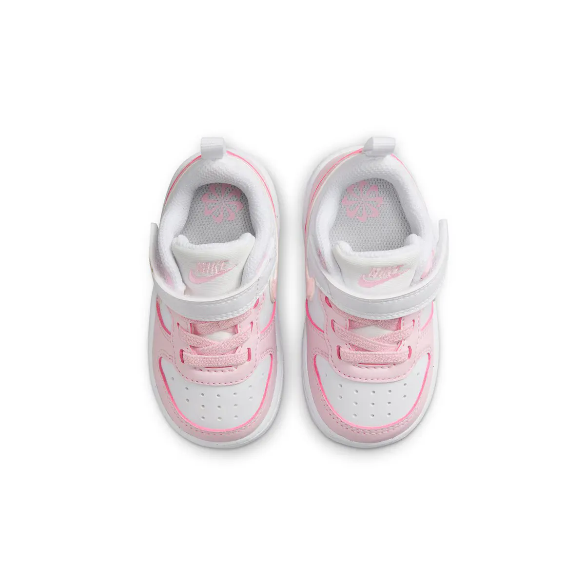Повседневная детская обувь Nike Court Borough Low Recraft, белый — фото 3