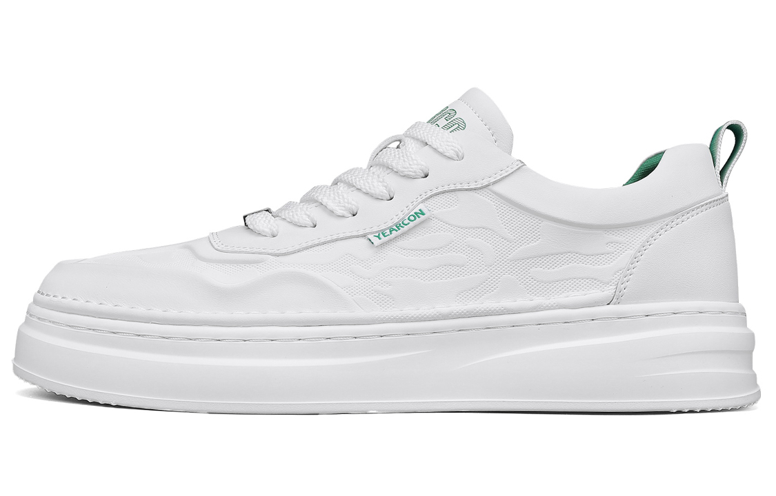 

Мужские повседневные туфли YEARCON для увеличения роста, бело-синие