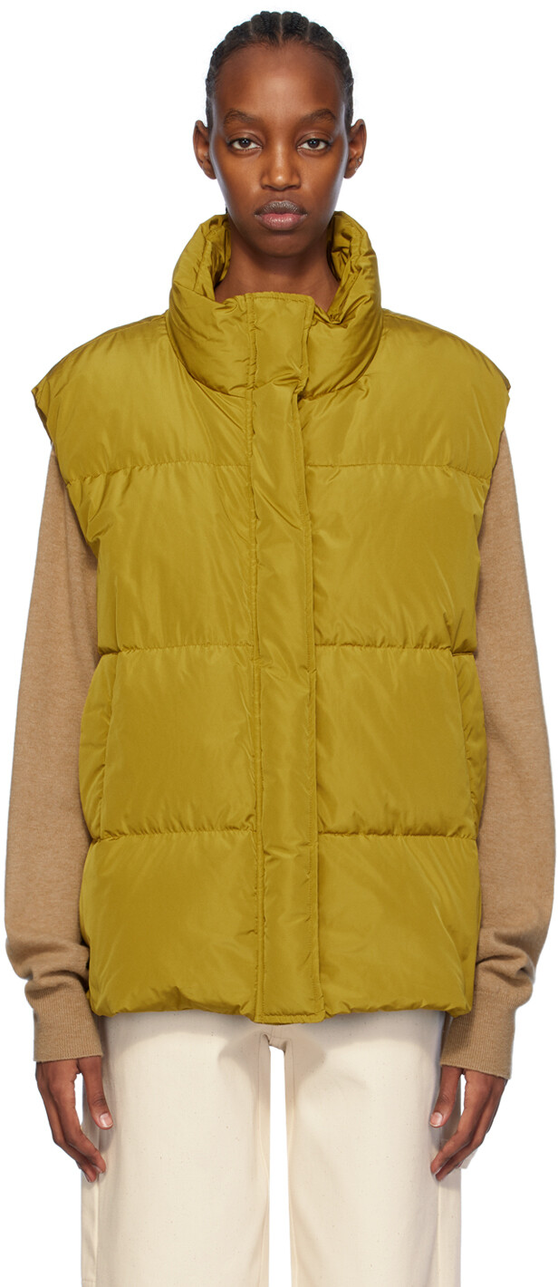 

Желтый Пуховой жилет Taffgil Желтый Max Mara
