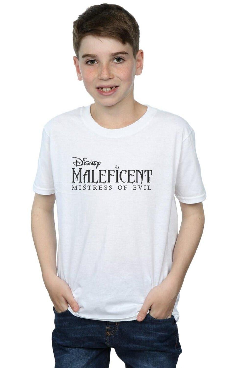 

Футболка с логотипом Maleficent Mistress Of Evil Disney, белый