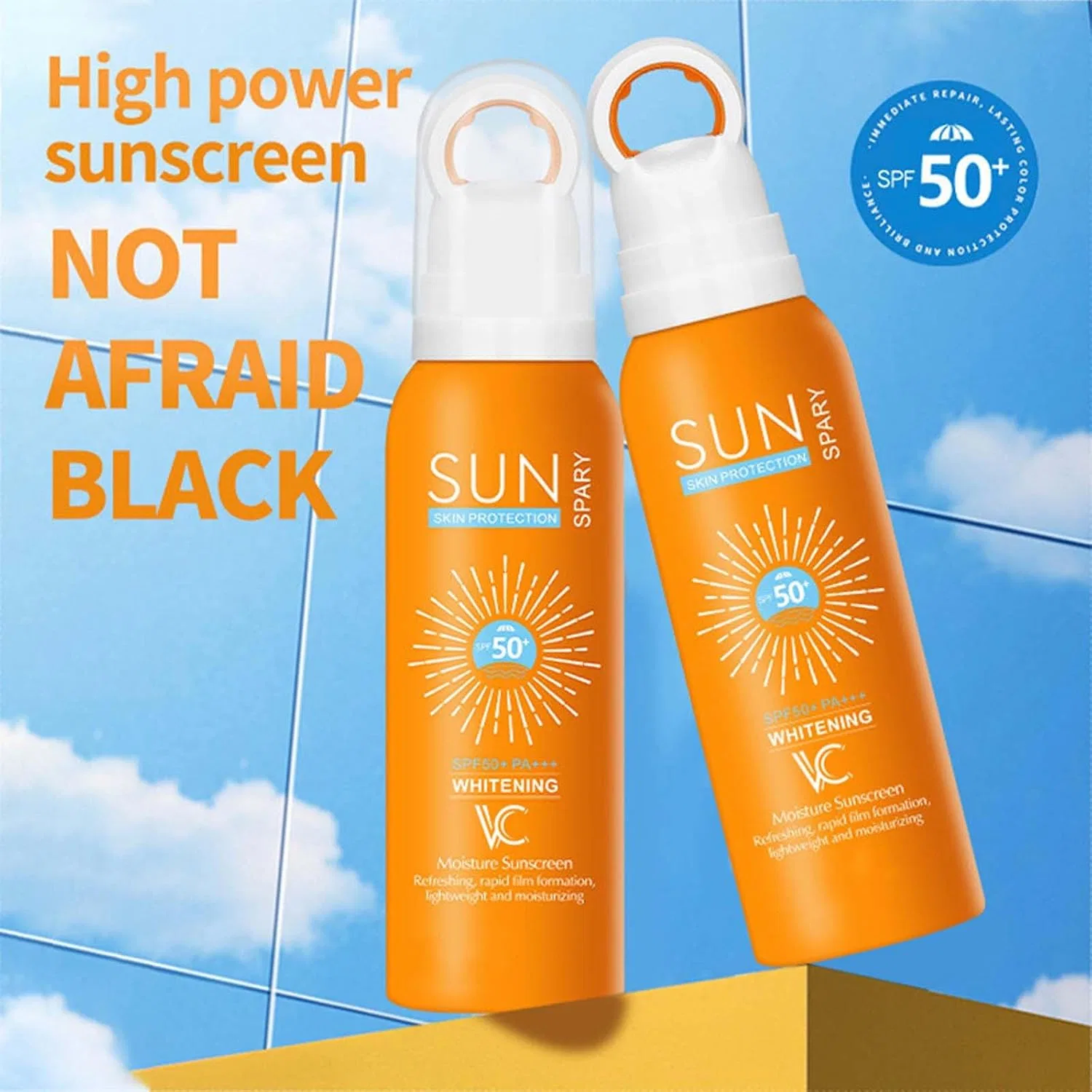 Водостойкий спрей для защиты от солнца SPF 50 Generisch — фото 2