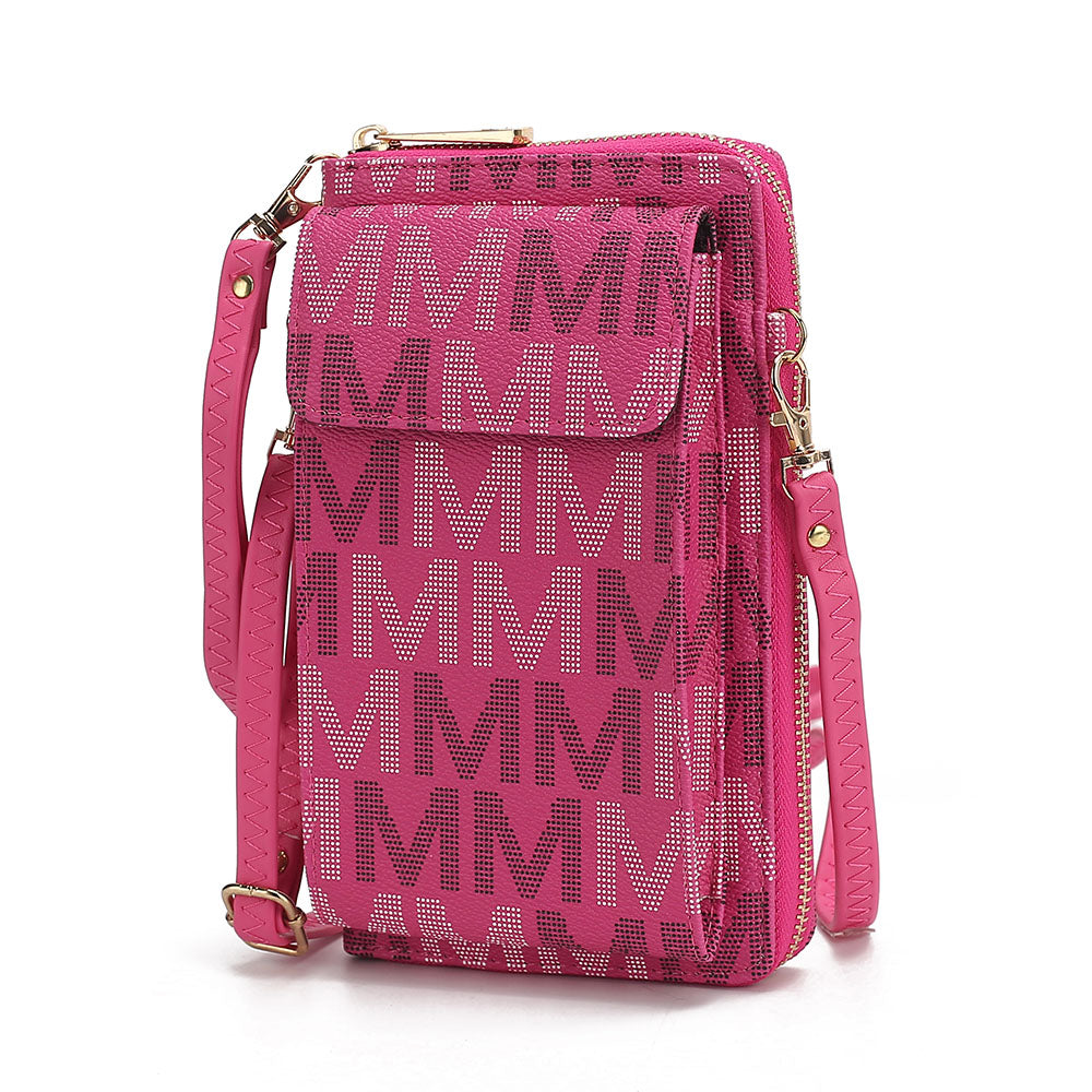 

Cossetta 2 в 1 Чехол для мобильного телефона через плечо/на запястье MKF Collection By Mia K., фуксия, Розовый, Cossetta 2 в 1 Чехол для мобильного телефона через плечо/на запястье MKF Collection By Mia K., фуксия