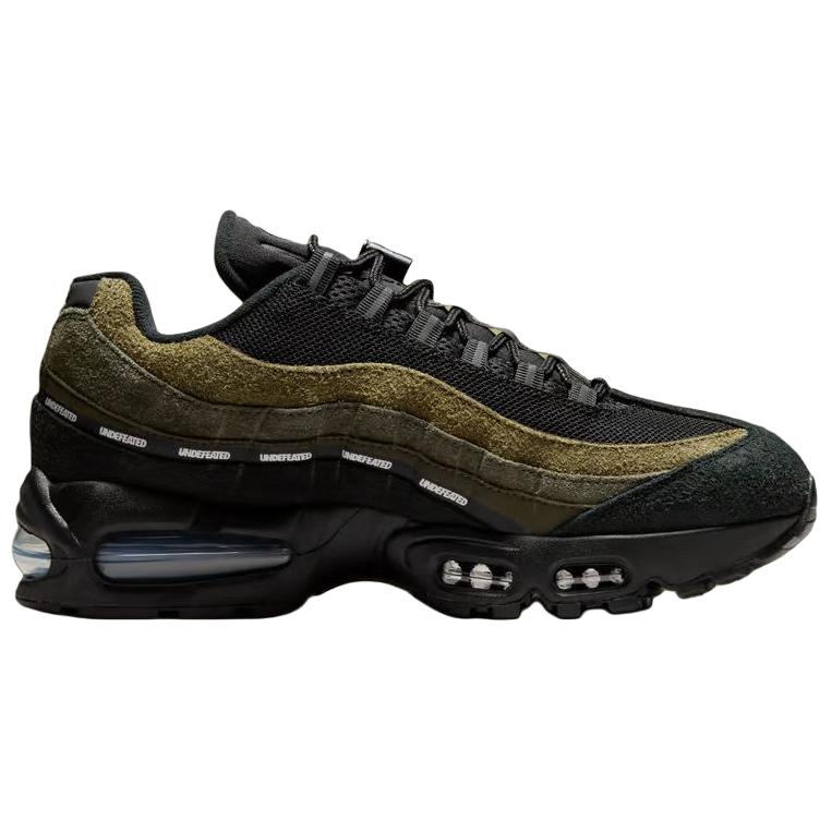Nike UNDEFEATED x Air Max 95 Абразивостойкие низкие кроссовки для повседневного бега Unisex зеленый черный — фото 3