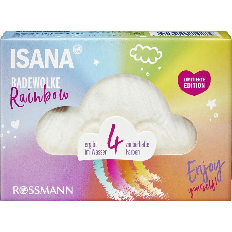 

Радужное облако для ванны ISANA, 1 шт.