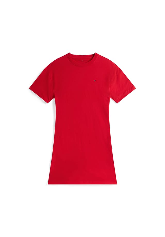 

Верх пижамы из хлопка Essentials Tommy Hilfiger, красный