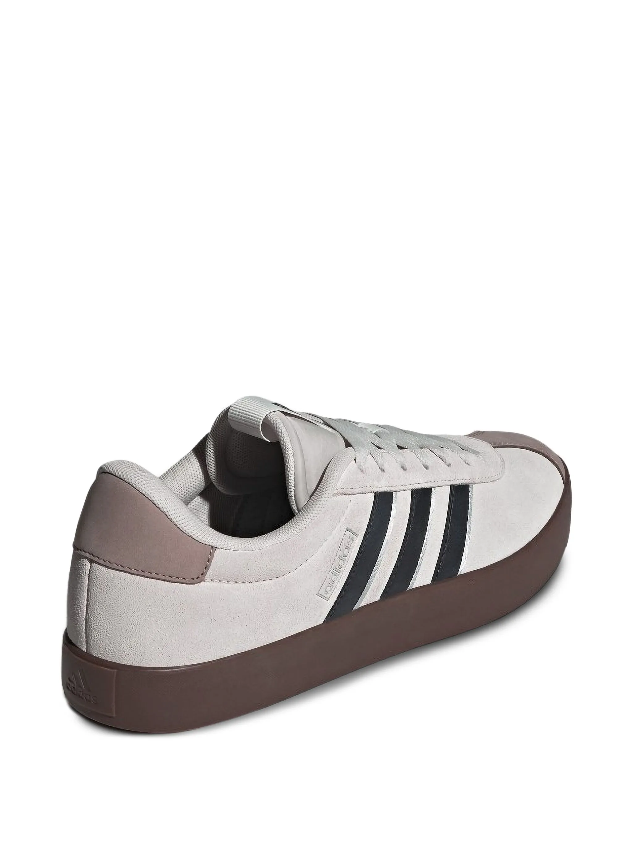 Кроссовки VL Court 3.0 Grey/Black Adidas, серый — фото 4