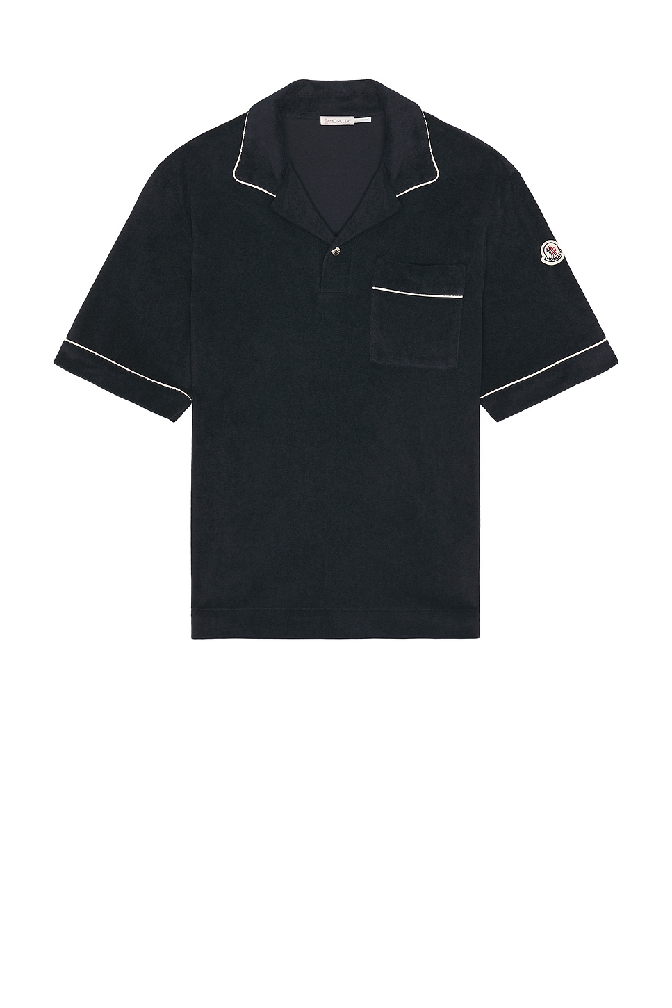 

Короткий рукав поло Moncler, Navy