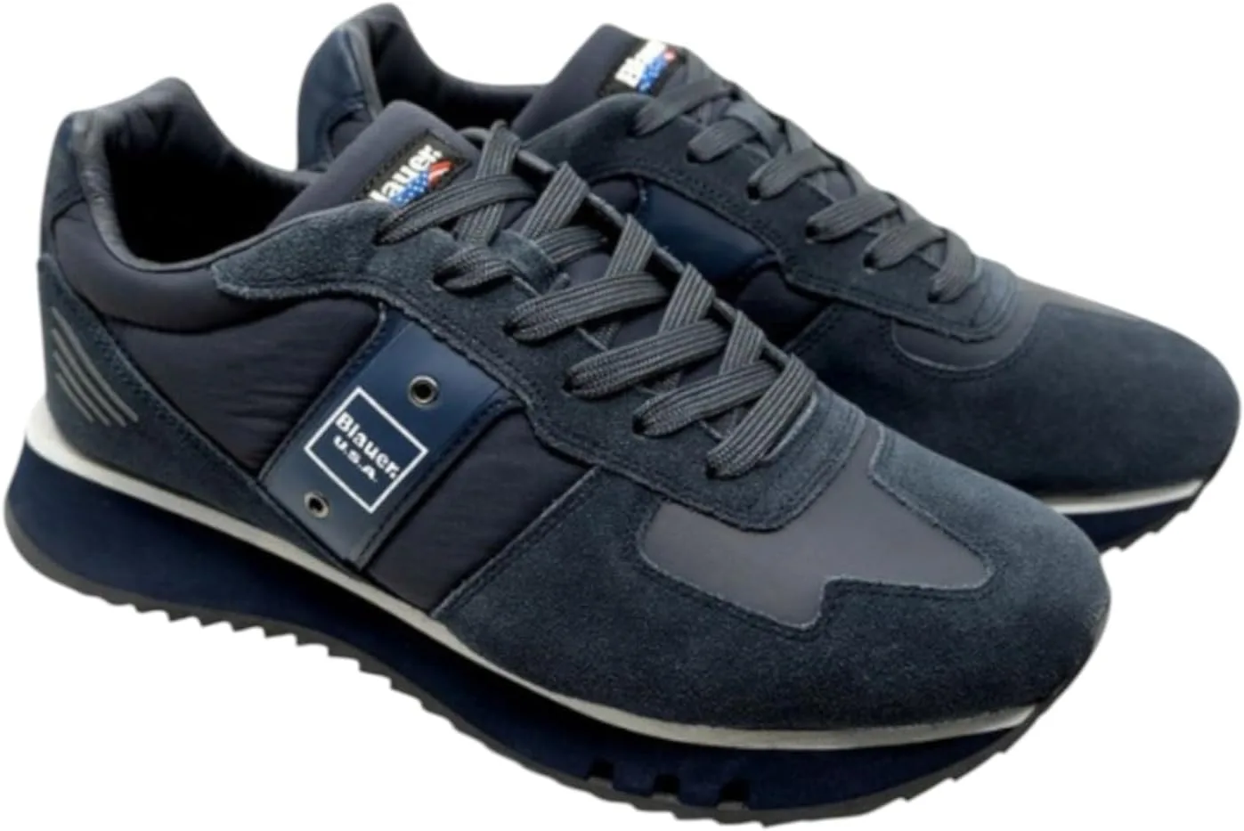 Blauer. Мужские кроссовки цвета хаки, производства США, F4TOKYO01/TAS F. Съемная резиновая стелька с подъемом на 2,5 см — фото 2