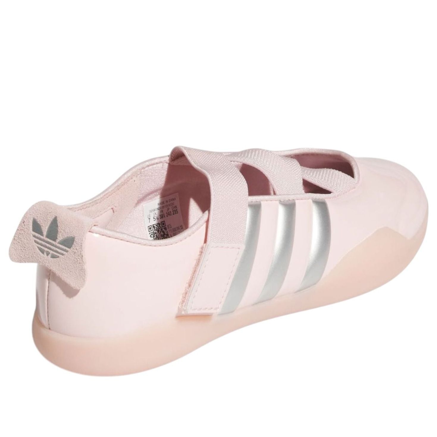 Кроссовки (WMNS) adidas x Caroline Hu x CLOT Taekwondo 'Sandy Pink Silver Metallic' — фото 4