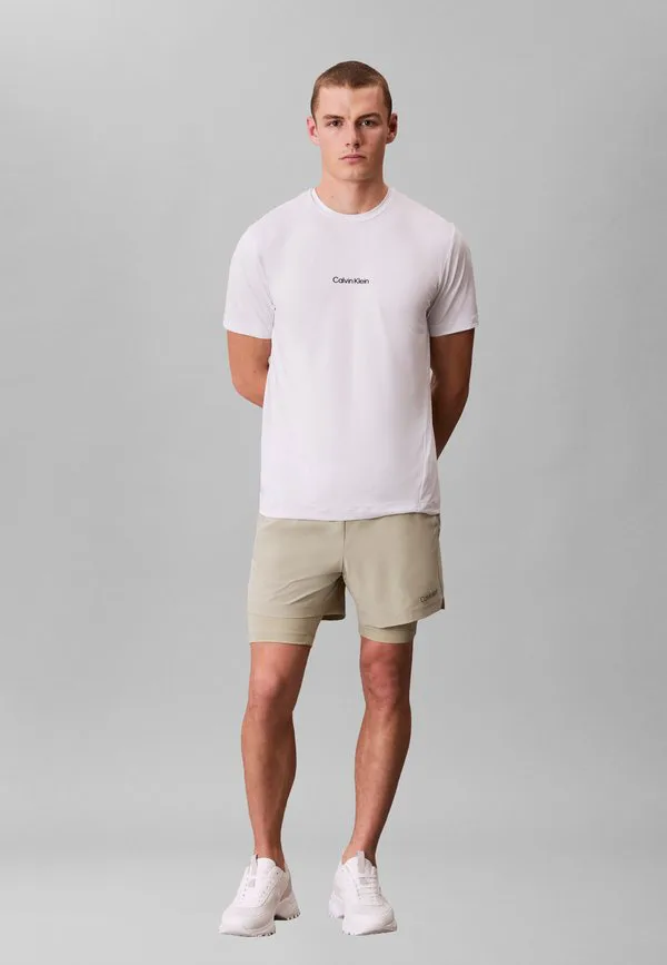 Спортивные шорты woven icon Calvin Klein, Nostalgic Green — фото 2