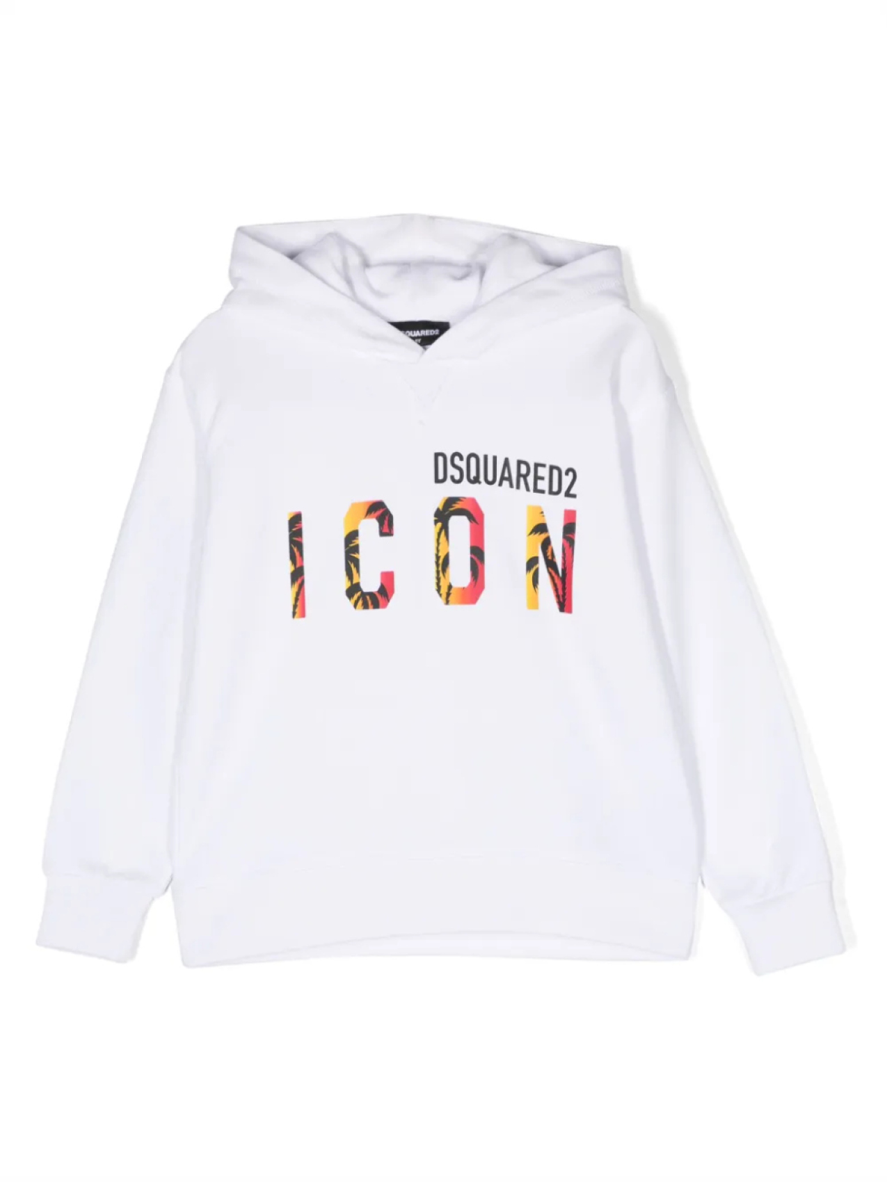 

DSQUARED2 KIDS худи с логотипом Icon, белый