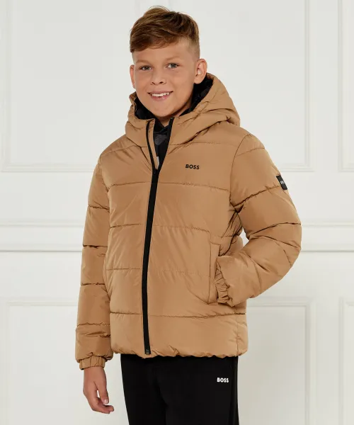 

Куртка Regular fit Boss Kidswear, бежевый