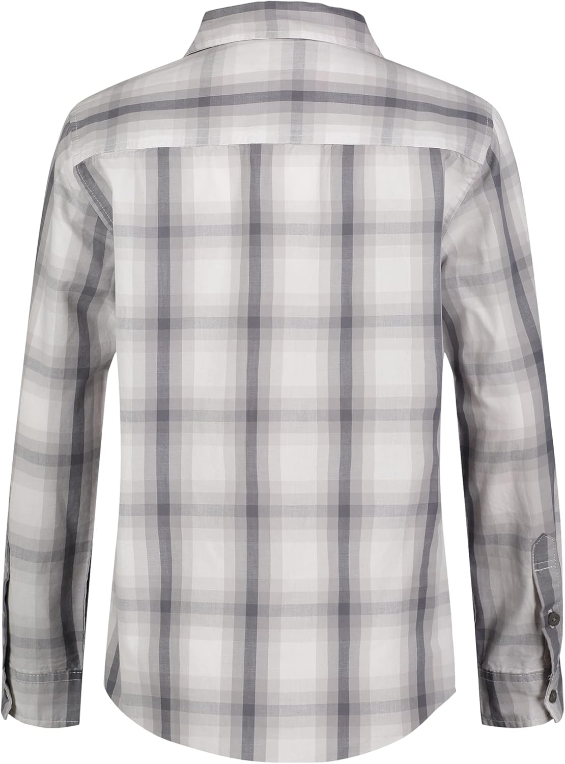 Рубашка Calvin Klein Legacy для мальчиков с длинным рукавом и застежкой на пуговицы, Shadow Plaid — фото 2