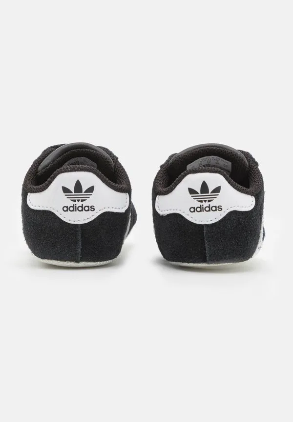 Туфли для новорожденных gazelle Adidas Originals, Core Black/Footwear White — фото 3