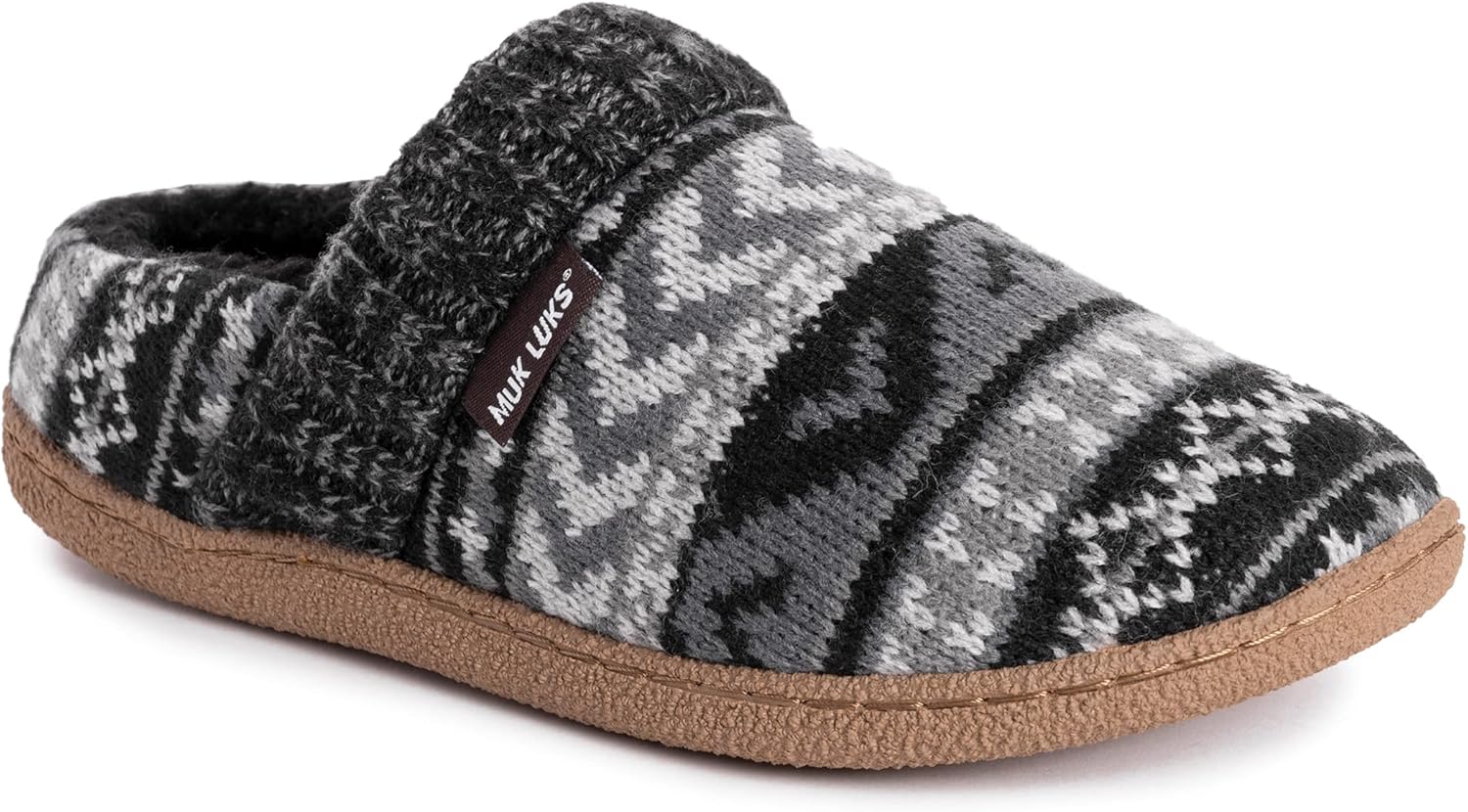 

Тапочки MUK LUKS для мужчин Muk Luks Men's Marcel, черный