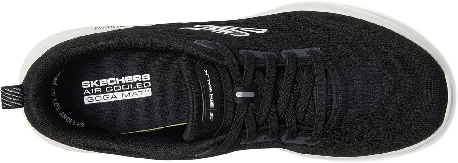 Мужские кроссовки Skechers Go Walk 8 Day, белый/черный — фото 4