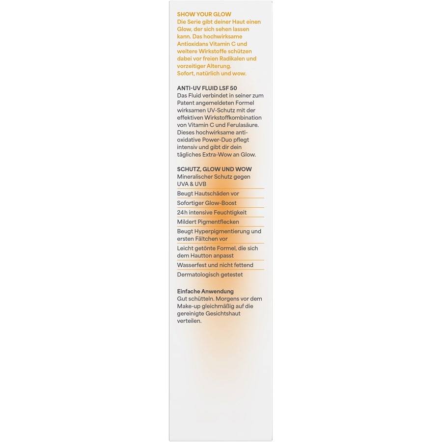 Солнцезащитный крем anti-uv fluid lsf 50 Lavera, объем 40 мл — фото 4
