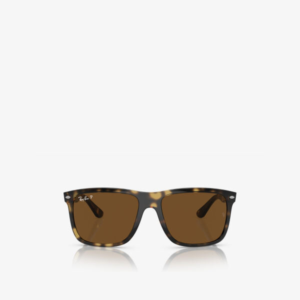 

RB4547 Солнцезащитные очки Boyfriend в инъекционной полированной оправе Ray-Ban, коричневый