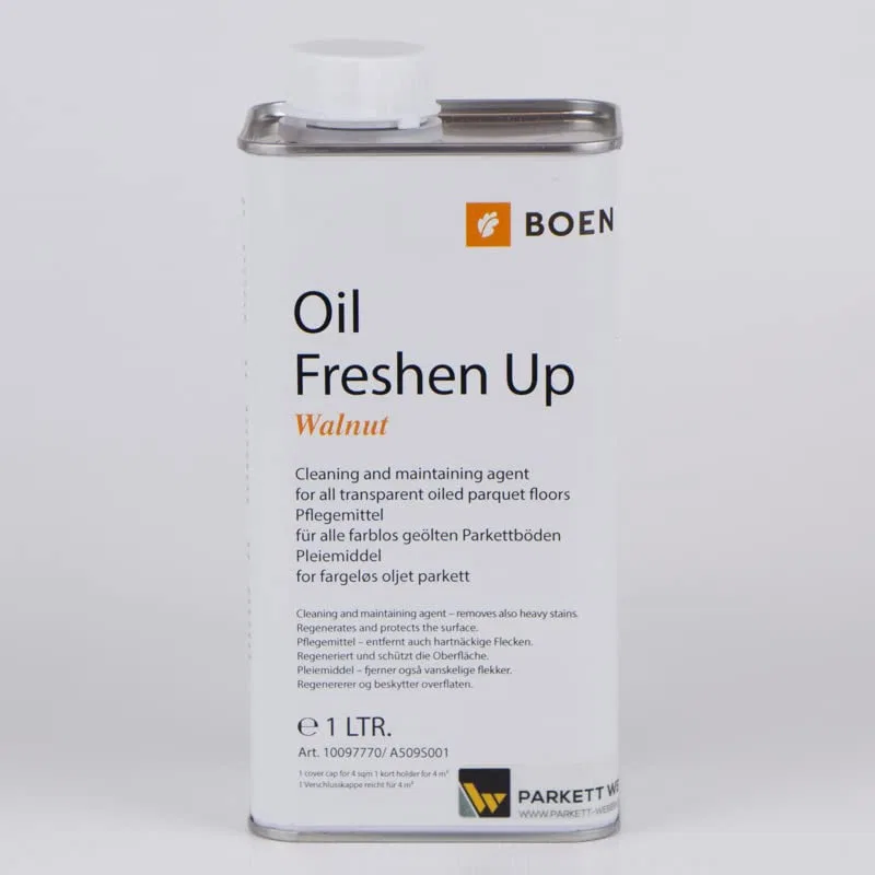 Масло для обновления деревянных поверхностей «Freshen Up Dark» от Boen Werketto