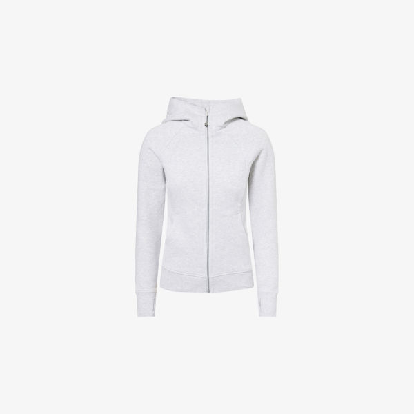 

Хлопковый худи с молнией Scuba Lululemon, мультиколор