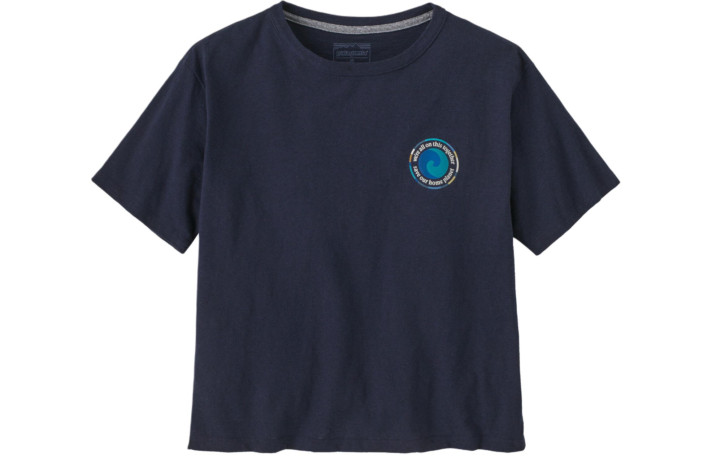 

Футболка Responsibili женская Patagonia, Marine Blue/NENA