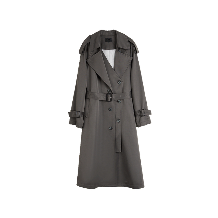 

ELLE Тренч женский Medium Gray