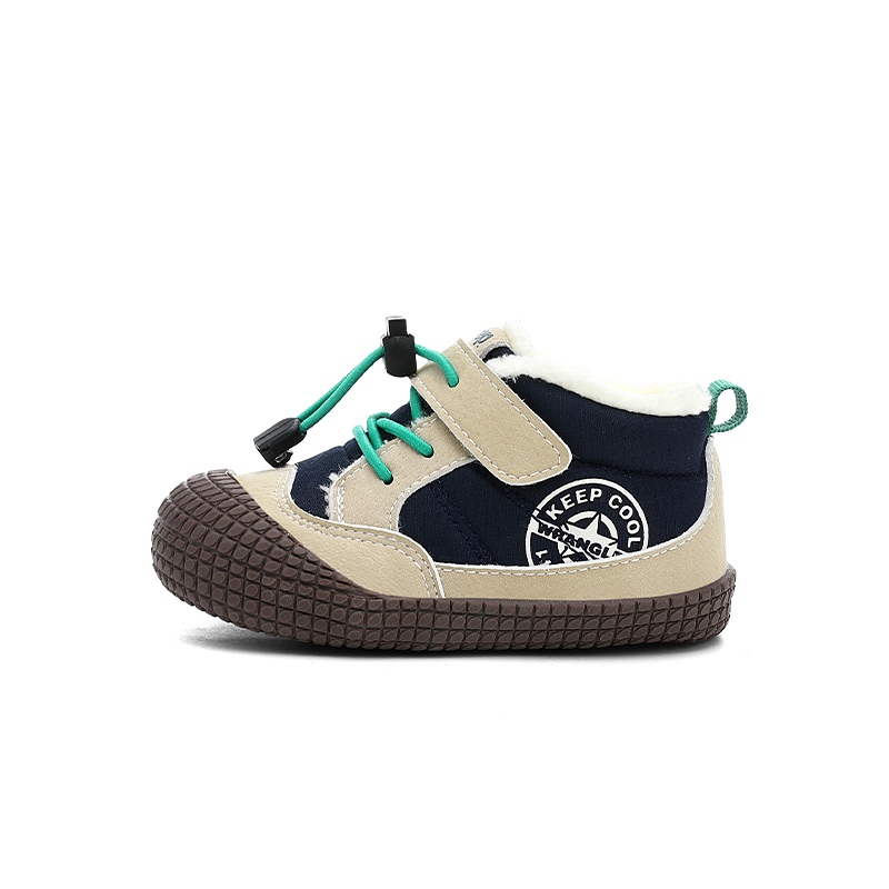 

Explorer 20 детские утепленные нескользящие износостойкие ботинки Jeep, marine синий[thin cotton]