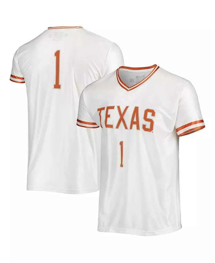 

Мужская белая баскетбольная майка Texas Longhorns Original Retro Brand