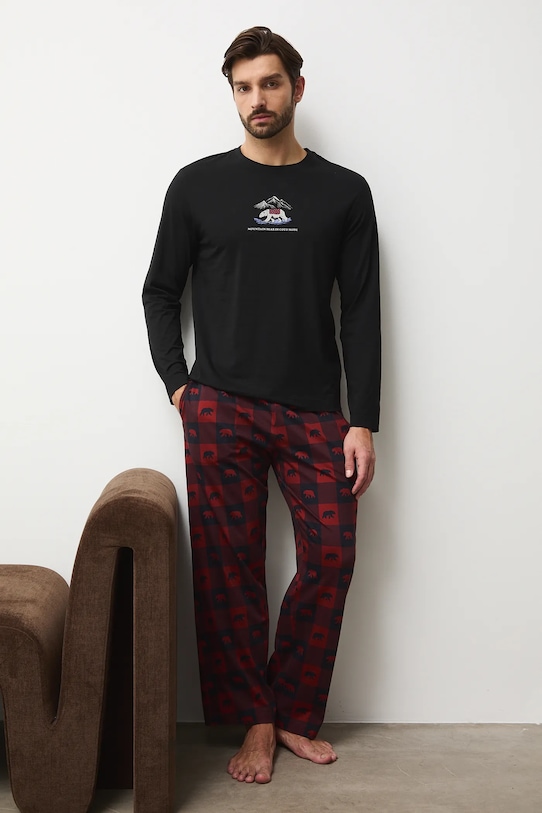 

Хлопковая пижама Medicine, черный