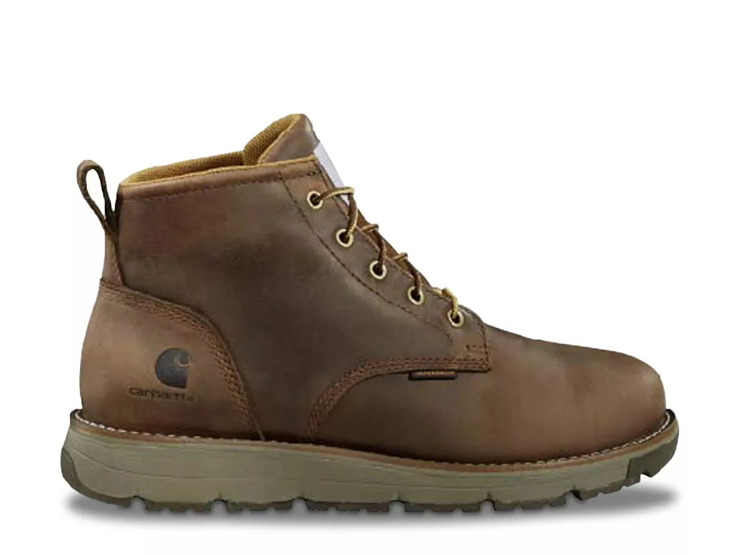 Ботинки Carhartt Millbrook с водонепроницаемым стальным носком и танкеткой — мужские, темно-коричневые — фото 2