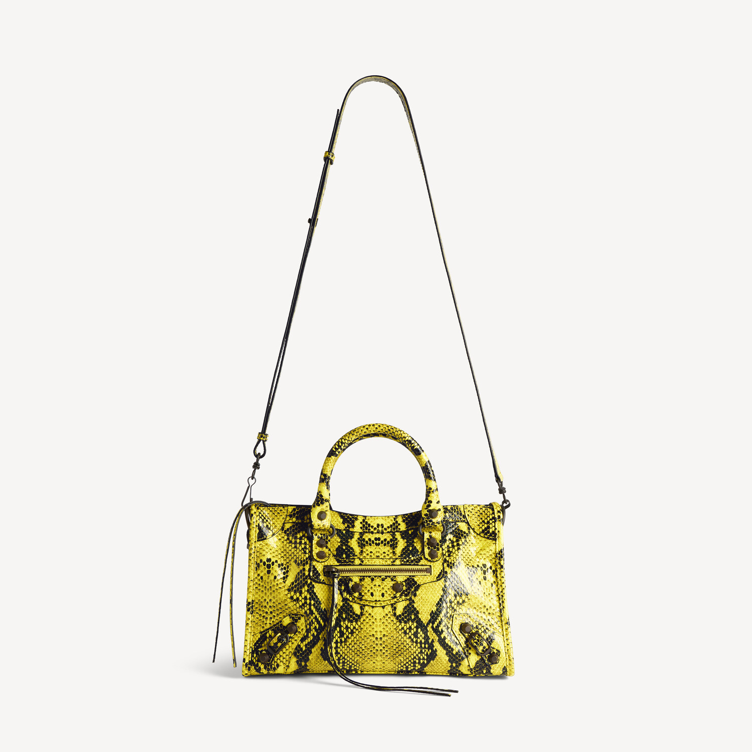 Женская сумка Le City Bag Small в желтом цвете BALENCIAGA, желтый — фото 4