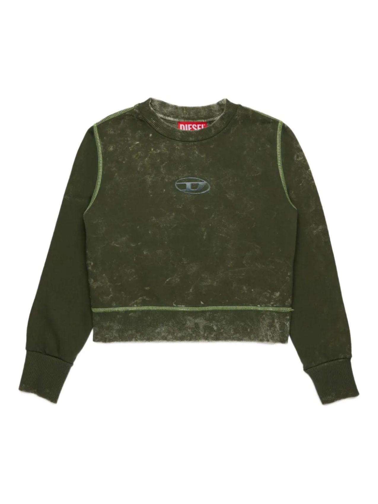 

Толстовка Diesel Kids Slaccy, зеленый