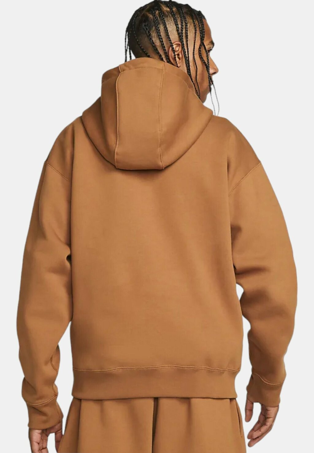 

Толстовка M Nk Solo Swsh Hw Bb Nike, коричневый