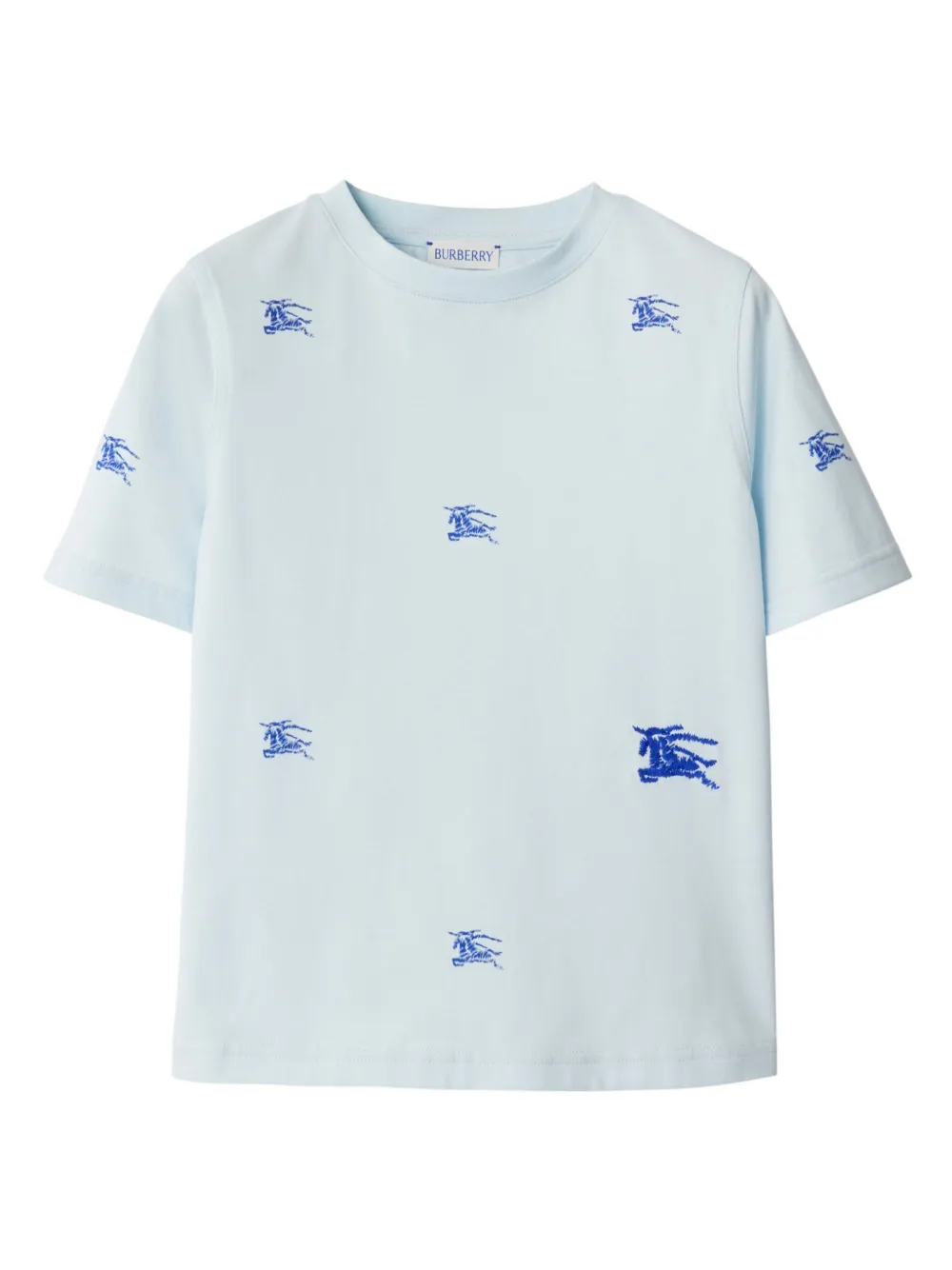 

Футболка с логотипом EKD BURBERRY KIDS, синий