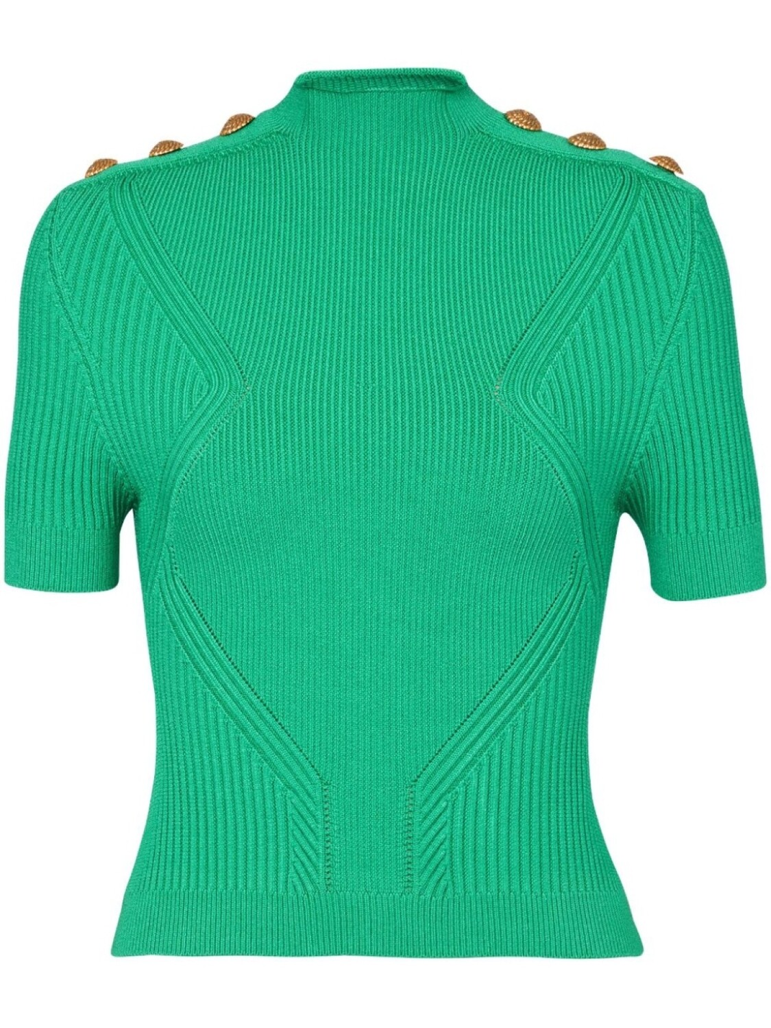 

Balmain трикотажный топ, зеленый